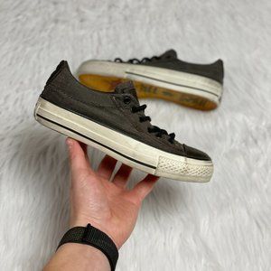 Converse X John Varvatos CT Womens Casual Shoes Black Gray 150180C NEW Size 5
